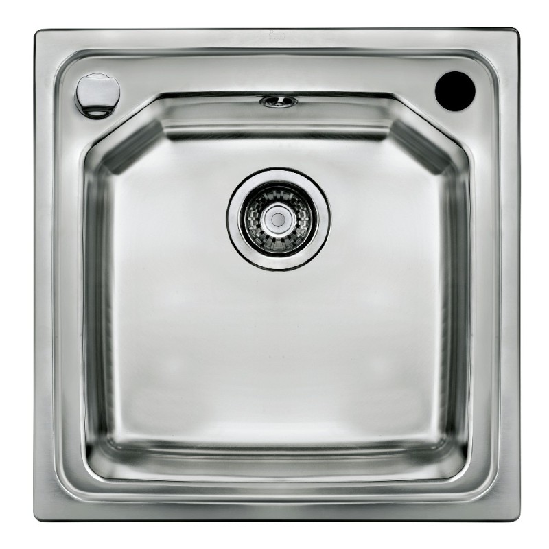 Νεροχύτης Inox TEKA 1 Γούρνα  για Ένθετη Τοποθέτηση 46.5x44cm Premium 1C 11128001