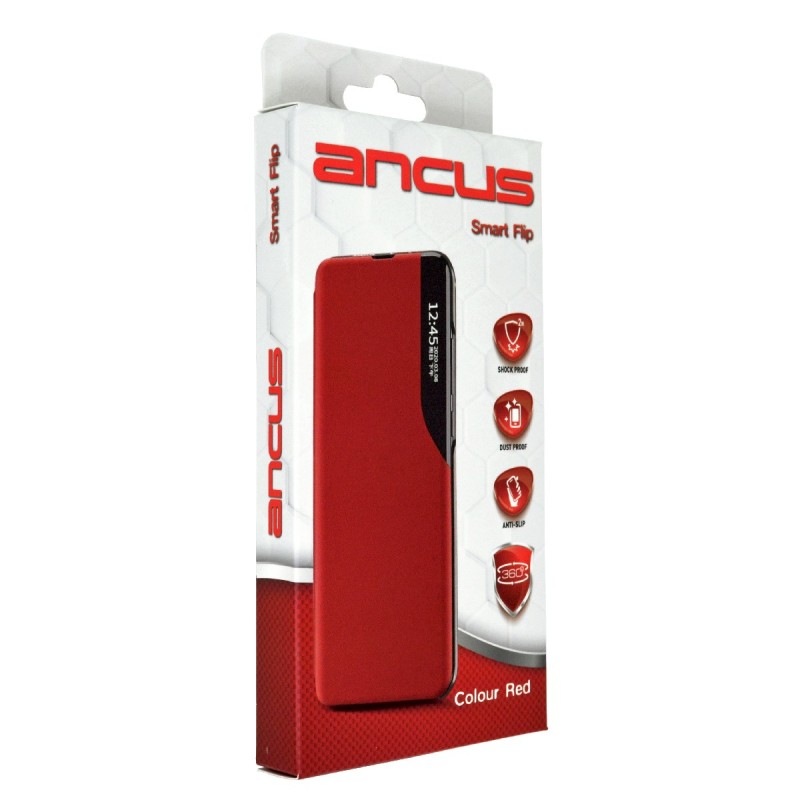 Θήκη Συσκευασίας Blister για Θήκη Ancus Smart Flip Κόκκινη 18.1x9.5x2cm