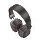 Wireless Ακουστικά Stereo Hoco W56 Earl V5.4 250mAh με AUX και Μικρόφωνο Καφέ - Μαύρο