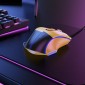 Ενσύρματο Ποντίκι Gaming Hoco  GM31 Overlord με 7  Πλήκτρα, Φωτισμό, 3600 DPI Μαύρο-Κίτρινο