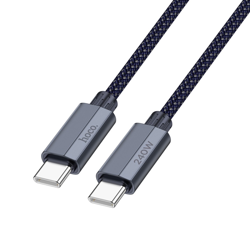 Καλώδιο Σύνδεσης U134 Primero USB-C σε USB-C 240W Μπλε 1.8m