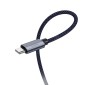 Καλώδιο Σύνδεσης U134 Primero USB-C σε USB-C 240W Μπλε 1.8m
