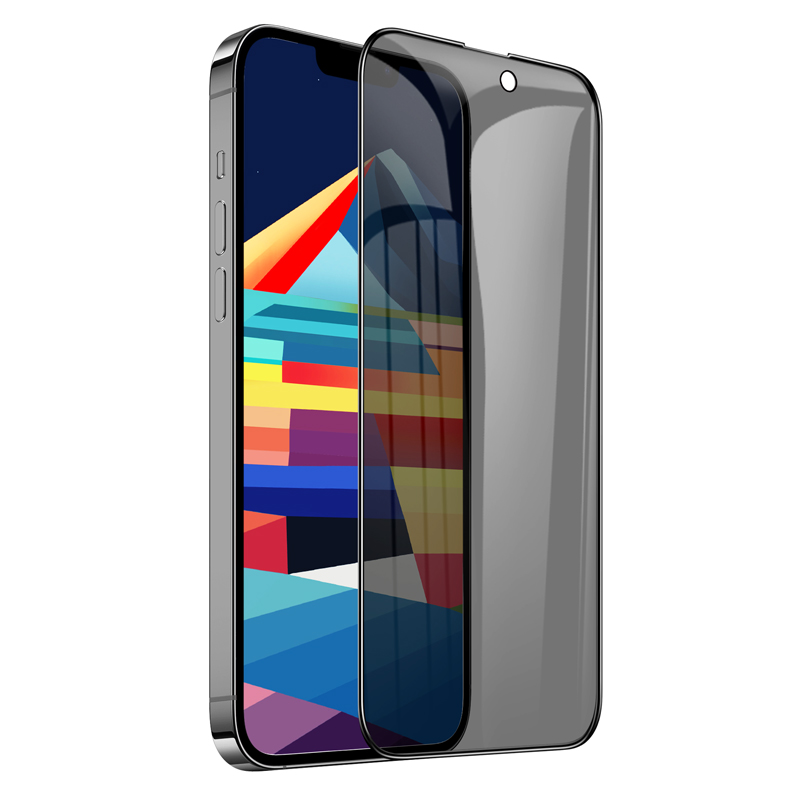Tempered Glass Hoco A12 Pro Edges Protection 28 Μοίρες Privacy Angle Apple iPhone 15 Plus/16 Plus