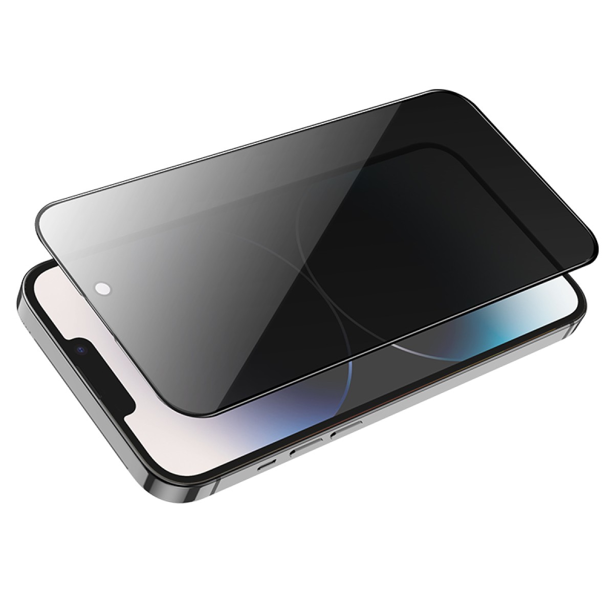 Tempered Glass Hoco Premium Series G15 0.33mm 30 Μοίρες Privacy Angle για Apple iPhone 15 Plus/16 Plus Σετ 10τεμ.