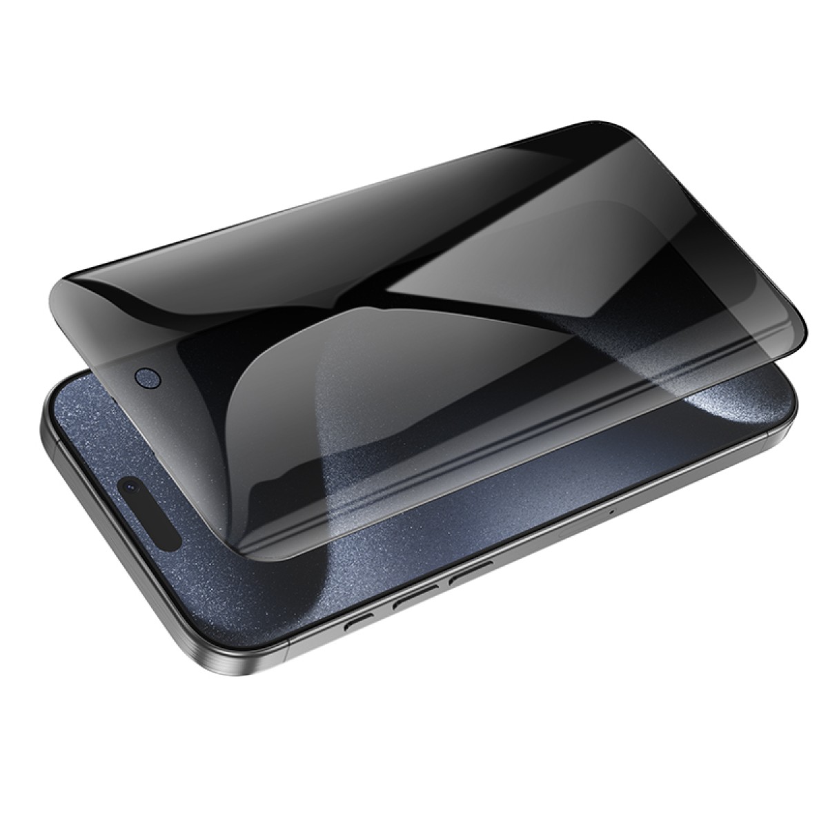 Tempered Glass Hoco Premium Series G15 0.33mm 30 Μοίρες Privacy Angle για Apple iPhone 16 Pro Σετ 10τεμ.