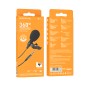 Μικρόφωνο Πέτου Borofone BFK11 Elegant Lavalier με 3.5mm Καλώδιο 2m