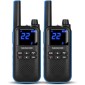Walkie Talkie Sencor SMR 700 Blue με 16 Κανάλια VOX  IP54