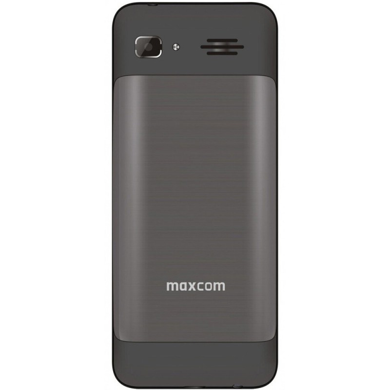 Maxcom MM244 SE 2.8" με Bluetooth, Ραδιόφωνο, Κάμερα, Φακό και Μεγάλα Γράμματα, Γκρι
