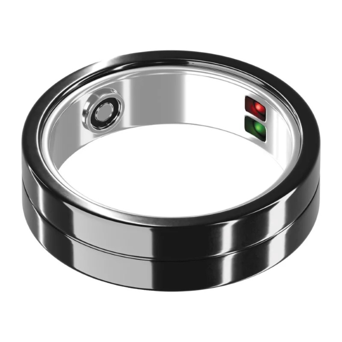 Smart Ring Maxcom mRing MR100 No.12 (Εσωτερική Διάμετρος 21.7mm) IP68 με Μετρητή Παλμών, Ύπνου, Θερμίδες, Βήματα Μαύρο