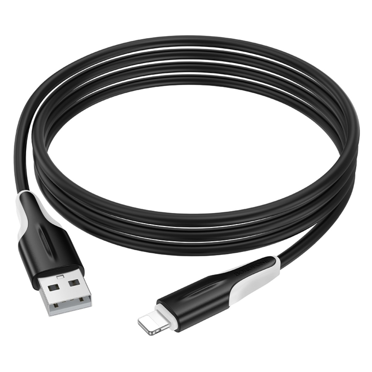 Καλώδιο σύνδεσης Borofone BX119 New USB σε Lightning 2.4A 1m Μαύρο