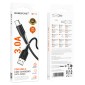 Καλώδιο σύνδεσης Borofone BX119 New USB σε USB-C 2.4A 1m Μαύρο