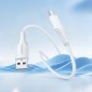 Καλώδιο σύνδεσης Borofone BX119 New USB σε USB-C 2.4A 1m Λευκό