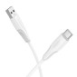 Καλώδιο σύνδεσης Borofone BX119 New USB σε USB-C 2.4A 1m Λευκό
