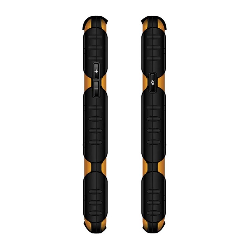 Maxcom MM920 L 2.8" Water-dust proof IP67 με Φακό, Ραδιόφωνο (Λειτουργεί χωρίς Handsfree) και Κάμερα Πορτοκαλί - Μαύρο