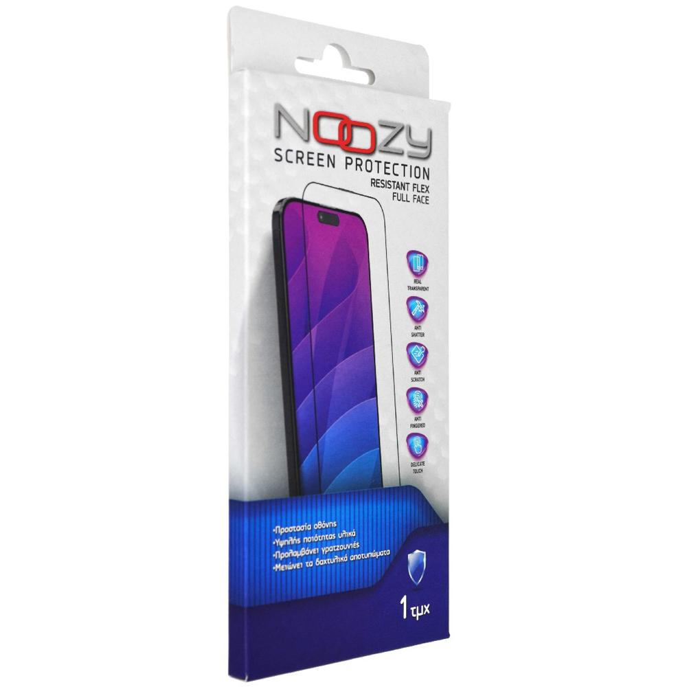 Tempered Glass Noozy Full Face Resistant Flex 9H για Samsung SM-S931 Galaxy S25 5G