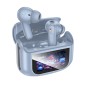 Wireless Hands Free Hoco EQ21 Sandy V5.4 με Active Noise Cancellation και ENC TWS 400mAh 7 Ώρες Ομιλίας Μπλε