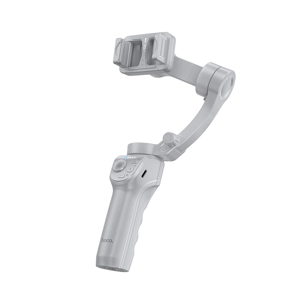 Gimbal Hoco K24 για Συσκευές 4.5"- 7" 3600mAh V5.2 με Σταθεροποιητή 3 Αξόνων Γκρι