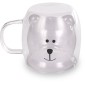 Σετ Ποτήρια VASO Lamart LT9125 Γυάλινα με Διπλό Τοίχωμα 250ml Διάφανα 2 Τεμ