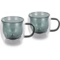 Σετ Ποτήρια VASO Lamart LT9127 Γυάλινα με Διπλό Τοίχωμα 250ml Πράσινα 2 Τεμ