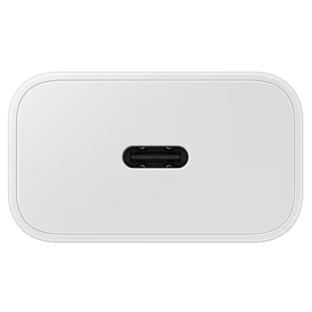 Φορτιστής Ταξιδίου Samsung Super Fast Charging EPT2510XWEGEU 25W USB-C Λευκός + Καλώδιο USB-C σε USB-C Λευκό