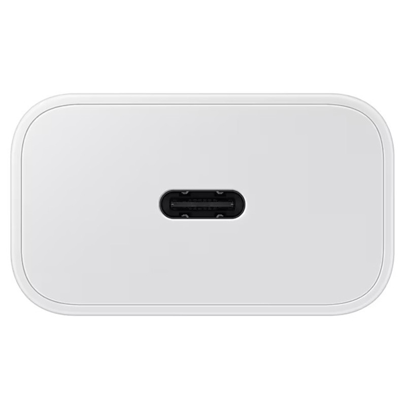 Φορτιστής Ταξιδίου Samsung Super Fast Charging EPT2510XWEGEU 25W USB-C Λευκός + Καλώδιο USB-C σε USB-C Λευκό
