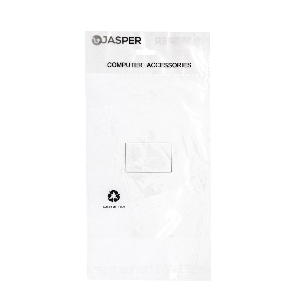 Διάφανο Σακουλάκι Πολλαπλών Χρήσεων Jasper 19 x 15 cm 10τμχ με Αυτοκόλλητη Ταινία