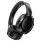 Wireless Ακουστικά Hi-Fi Stereo Acefast H5 30db ANC AUX 500mAh v5.4 Μαύρα με HD Μικρόφωνο Memory Foam Μαξιλαράκια και Θήκη