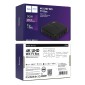 Hoco DQ09 Barco TV Box 4K UHD 60Fps με WiFi RJ45 4GB RAM + 64GB ROM v5.0 Android12