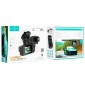 Καταγραφική Κάμερα Αυτοκινήτου Hoco DI62 Warrior 720p HD 150mAh Ultra Wide Γωνία Λήψης 145° 2" Οθόνη με Ταυτόχρονη Καταγραφή απο 3 Κάμερες