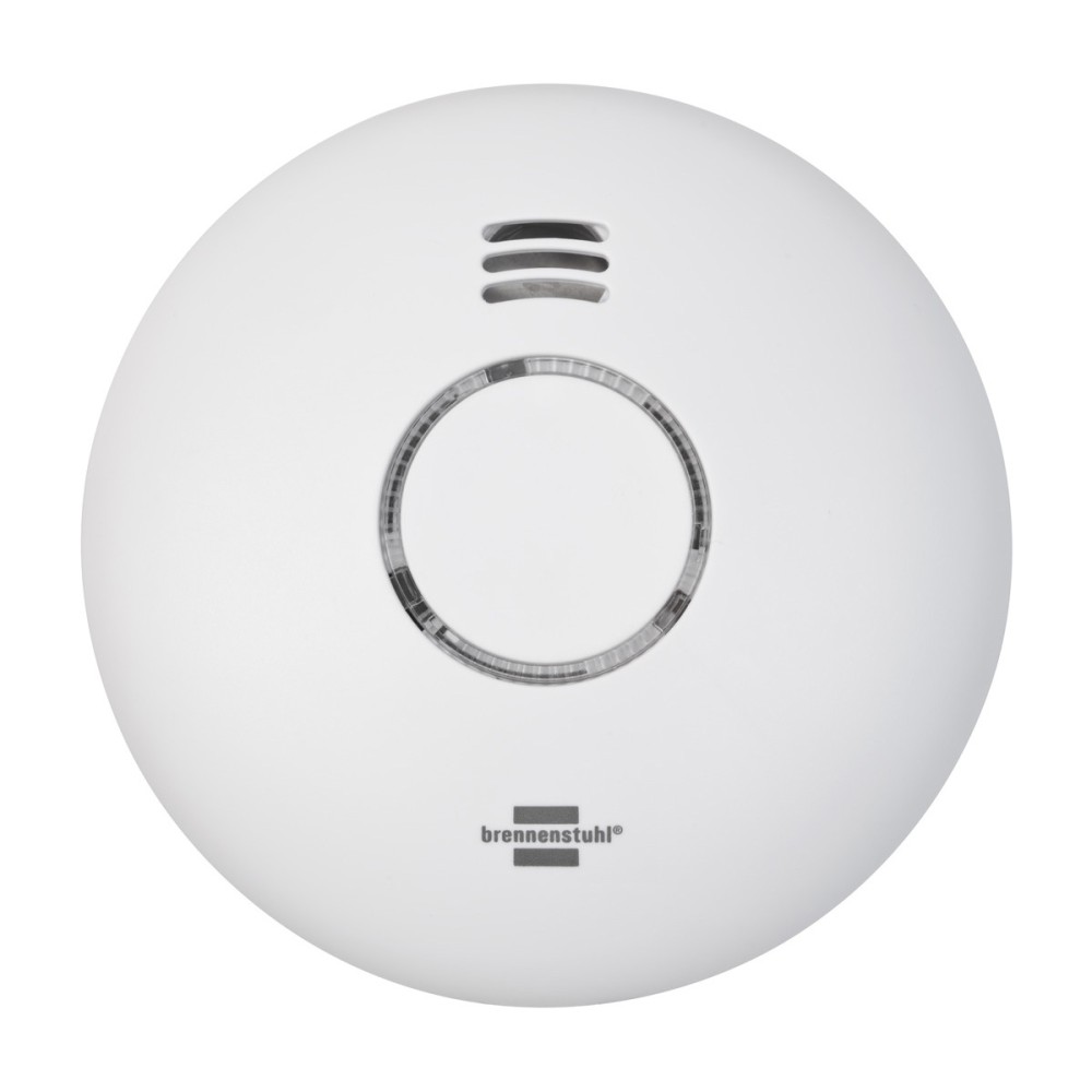 Ανιχνευτής Καπνού και Θερμότητας WiFi brennenstuhl Connect WRHM01 με Ειδοποίηση μέσω Εφαρμογής και Ηχητικό Σήμα 85 dB

