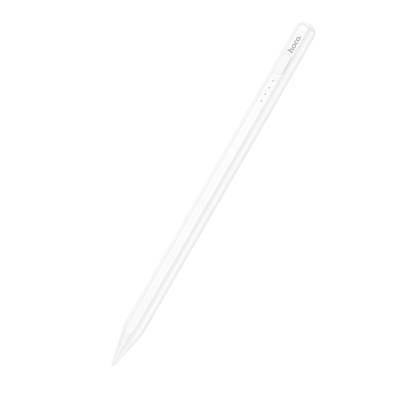 Hoco GM114 Smart Active Pen Συμβατό με iPad 2018 και μετά 130mAh και Διάρκεια Χρήσης έως 14 Ώρες Λευκό