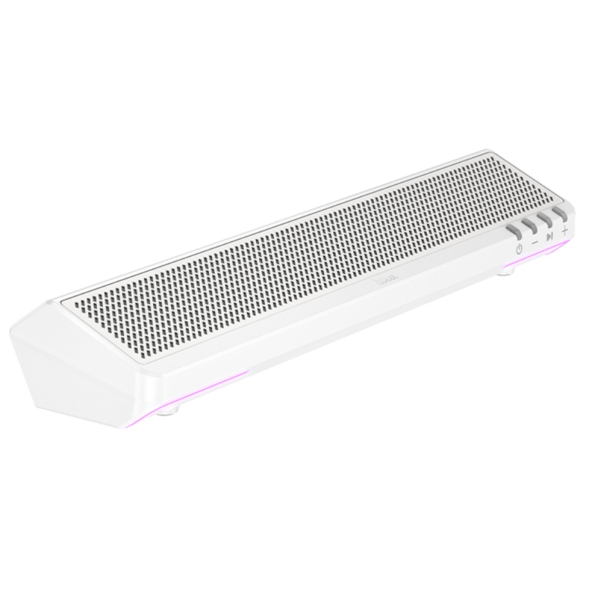 Computer Speaker Hoco BS66 Smooth 6W USB2.0 Bluetooth v5.0 και Κουμπιά Λειτουργιών Λευκό