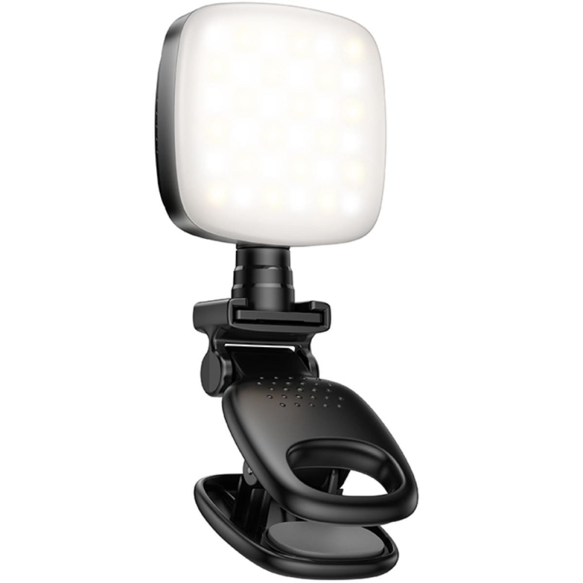 Φως LED Hoco K28 Beauty Mini 200mAh με 9 Επιλογές Φωτισμού απο Θερμό έως Ψυχρό Φώς και Μανταλάκι Στερέωσης
