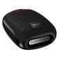 Φορητό Ηχείο Hoco HC35 5W BT v5.4 TF CARD AUX USB FM 500mAh IPX4 με Κλιπ Στήριξης Τιμονιού Μαύρο