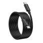 Καλώδιο Hoco X88 Gratified USB-C σε USB-C 60W 3A Μαύρο 2m