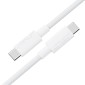 Καλώδιο Acefast C18-03 USB-C σε USB-C 60W 20V/3A USB2.0 Braided Λευκό 1.2m