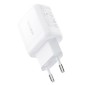 Φορτιστής Ταξιδίου Acefast A130 Fast Charging USB-C PD20W 3.0A Λευκός
