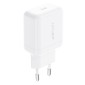Φορτιστής Ταξιδίου Acefast A130 Fast Charging USB-C PD20W 3.0A Λευκός