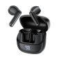 Wireless Earphones Hands Free Acefast W2 TWS v5.4 400mAh 8hr Λειτουργίας ANC και 4-Mic ENC Τεχνολογία IPX4 με LED Display Μαύρα