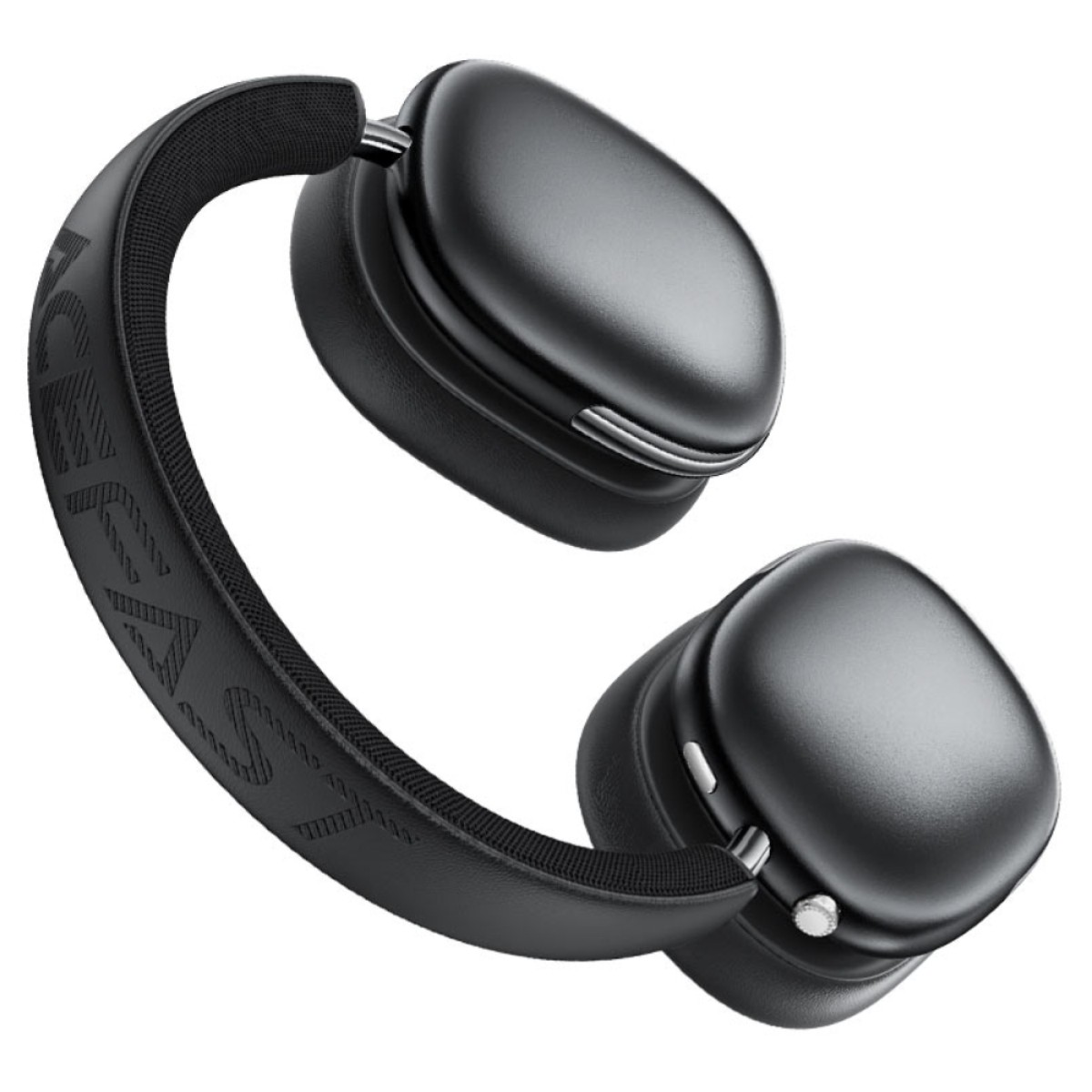 Wireless Ακουστικά Stereo Acefast H9 500mAh v5.4 30dB ANC με Μικρόφωνο και Πλήκτρο Λειτουργιών Μαύρα