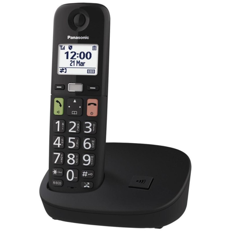 Ασύρματο Ψηφιακό Τηλέφωνο Panasonic KX-TGU110EXB  Μαύρο
