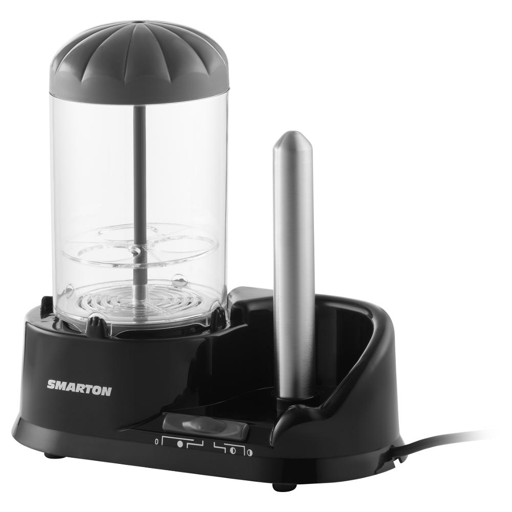 Συσκευή Hot Dog 2 σε 1 Smarton HM 020 350W – Ατμομάγειρας για Λουκάνικα, Ζέσταμα Ψωμιού & Βράσιμο έως 3 Αυγών