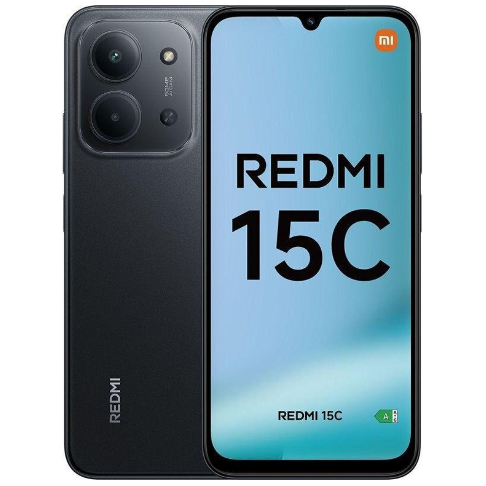 Xiaomi Redmi 15C 4G Dual Sim 6.9" 4GB+4GB/256GB NFC IP64 Midnight Black