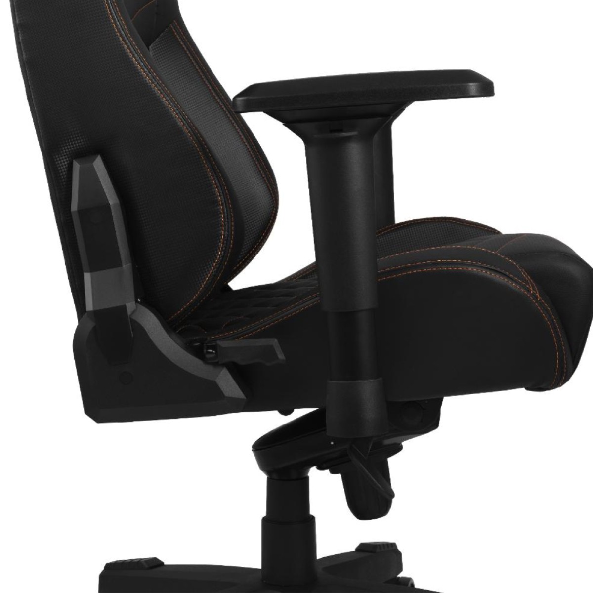 Καρέκλα Gaming Yenkee YGC 200BK FORSAGE XL Μαύρη Δερματίνη και 4D Ρυθμιζόμενα Μπράτσα Μέγιστο Βάρος 150kg