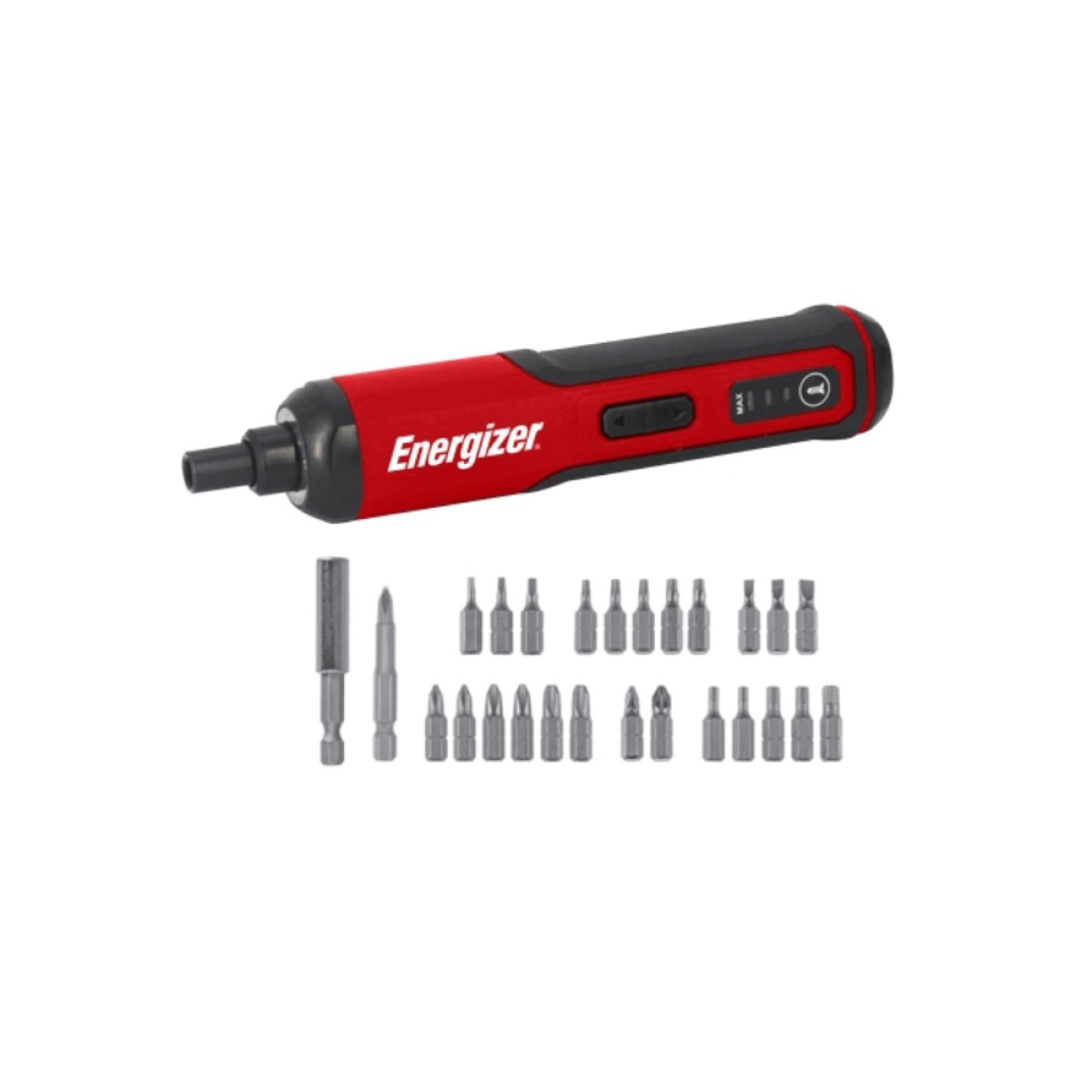 Energizer 3GS01 Επαναφορτιζόμενο Ηλεκτρικό Κατσαβίδι 3V 3Nm 300Rpm 1500mAh USB-C με 26 Εναλλασσόμενες Μύτες