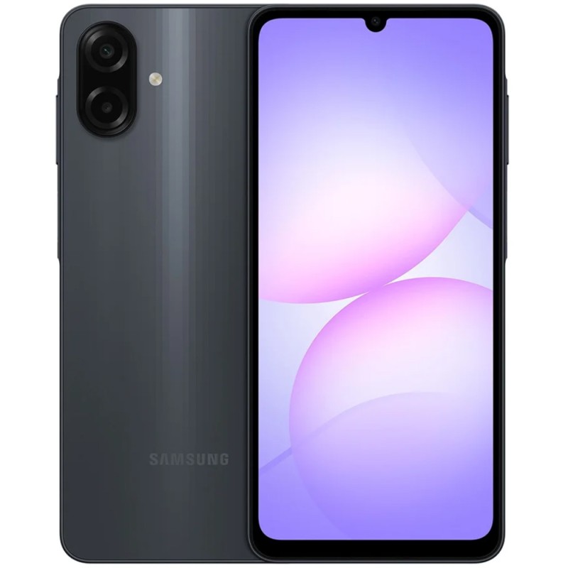Samsung SM-A075 Galaxy A07 4G Non EU Dual Sim 6.7" 4GB/64GB IP54 Black με 1 Χρόνο Εγγύηση απο Samsung Service