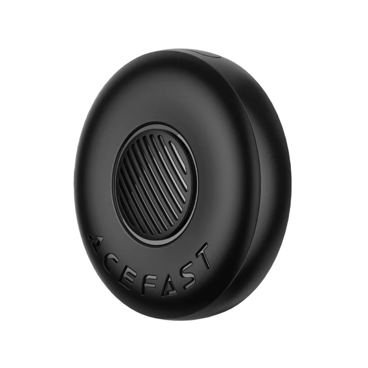 Acefast Tag S1 Anti-Lost Tracker Μόνο για iOS Συμβατό με Apple Find My Network με Προστατευτική Θήκη και Υποδοχή για Λουράκι Μαύρο