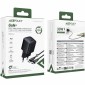 Φορτιστής Ταξιδίου Acefast A118 Mini Fast Charging 1xUSB-C PD30W QC3.0 GaN με USB-C σε USB-C Καλώδιο 1.2m Μαύρος