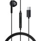 Hands Free Acefast L9 Μονό Ακουστικό USB-C με HD Μικρόφωνο Συμβατά με Όλες τις Συσκευές USB-C Μαύρα 1.2m