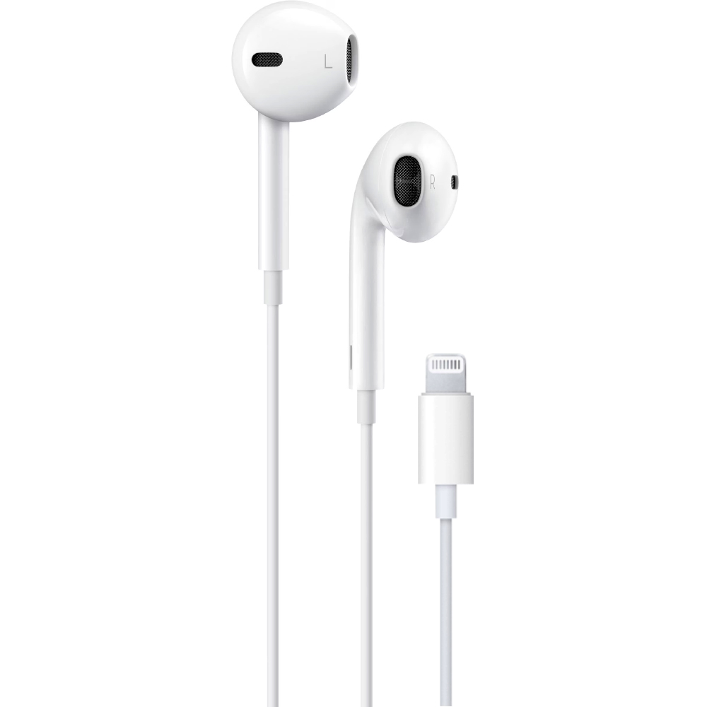 Hands Free Stereo Apple EarPods (2024) Lightning MWTY3ZM/A Λευκό
